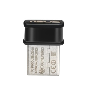Brezžični mrežni adapter USB 3.0 Asus WiFi5 802.11ac AC1200 867Mbit/s Dualband Nano (90IG03P0-BM0R10)