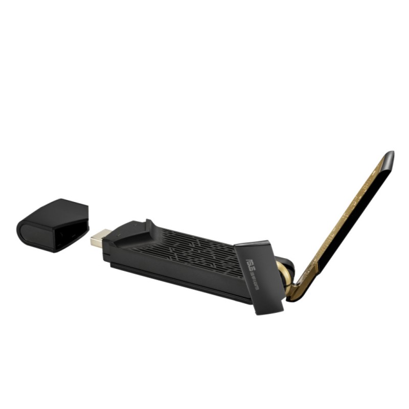 Brezžični mrežni adapter USB 3.2 Asus USB-AX56U WiFi6 802.11ax AC1800 1201Mbit/s Dualband MU-MIMO 2x antena (90IG06H0-MO0R00) WIFI6 ASUS Brezžični mrežni adapter USB 3.2 Asus USB-AX56U WiFi6 802.11ax AC1800 1201Mbit/s Dualband MU-MIMO 2x antena (90IG06H0-MO0R00) WIFI6