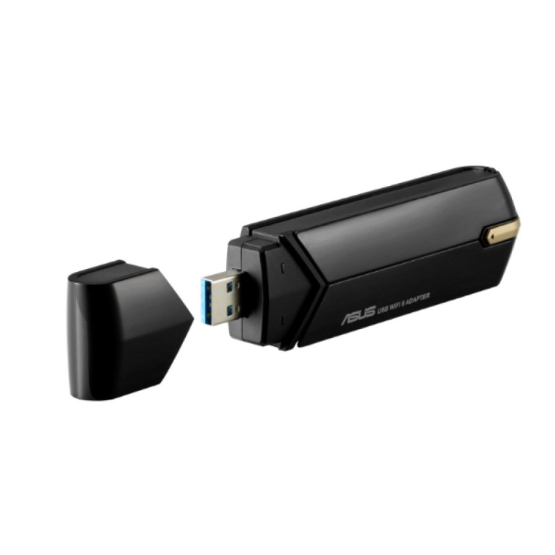 Brezžični mrežni adapter USB 3.2 Asus USB-AX56U WiFi6 802.11ax AC1800 1201Mbit/s Dualband MU-MIMO 2x antena (90IG06H0-MO0R00) WIFI6 ASUS Brezžični mrežni adapter USB 3.2 Asus USB-AX56U WiFi6 802.11ax AC1800 1201Mbit/s Dualband MU-MIMO 2x antena (90IG06H0-MO0R00) WIFI6