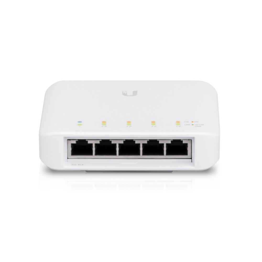 STIKALO 5-PORT Ubiquiti UniFi 100/1000 PoE Managed (USW-FLEX)