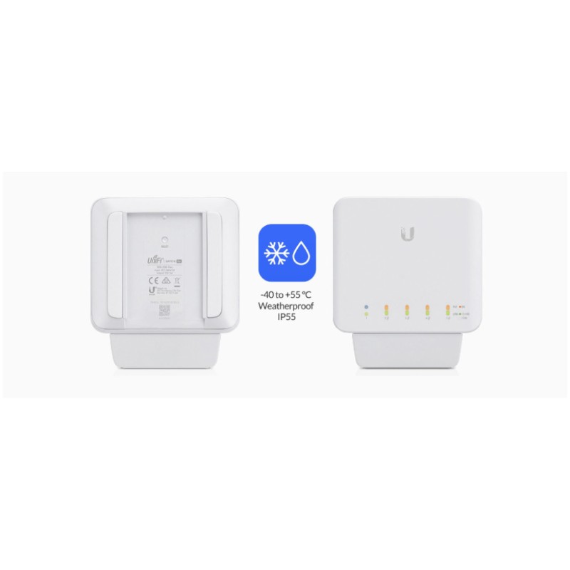 STIKALO 5-PORT Ubiquiti UniFi 100/1000 PoE Managed (USW-FLEX) UBIQUITI STIKALO 5-PORT Ubiquiti UniFi 100/1000 PoE Managed (USW-FLEX)