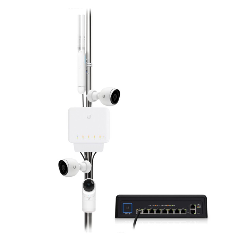 STIKALO 5-PORT Ubiquiti UniFi 100/1000 PoE Managed (USW-FLEX) UBIQUITI STIKALO 5-PORT Ubiquiti UniFi 100/1000 PoE Managed (USW-FLEX)