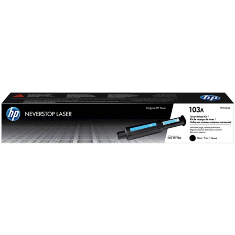 TONER HP 103A ČRN NEVERSTOP RELOAD KIT ZA NEVERSTOP LASER 1000/MFP 1200 ZA 2.500 STRANI (W1103A) HP TONER HP 103A ČRN NEVERSTOP RELOAD KIT ZA NEVERSTOP LASER 1000/MFP 1200 ZA 2.500 STRANI (W1103A)