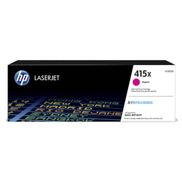 TONER HP 415X MAGENTA ZA LJ M454/MFP M479 ZA 6.000 STRANI