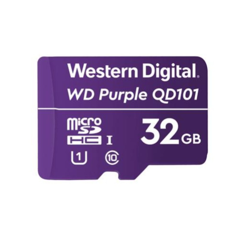Spominska kartica SDXC-Micro 32GB WD Purple 80MB/s U1 UHS-I (WDD032G1P0C) WD Spominska kartica SDXC-Micro 32GB WD Purple 80MB/s U1 UHS-I (WDD032G1P0C)