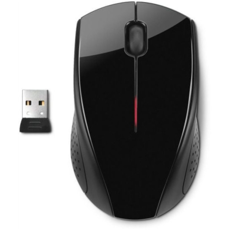 Miš HP X3000 brezžična Wireless za notesnike 1200DPI 10m - črna (YH2C22AA) PP