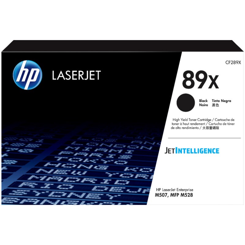 HP 89X BlackLaserJet Toner za LJ M507/M528-10.000 strani HP HP 89X BlackLaserJet Toner za LJ M507/M528-10.000 strani