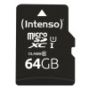 Spominska kartica SDXC-Micro 64GB Intenso 45MB/s U1 UHS-I (3423490) INTENSO Spominska kartica SDXC-Micro 64GB Intenso 45MB/s U1 UHS-I (3423490)