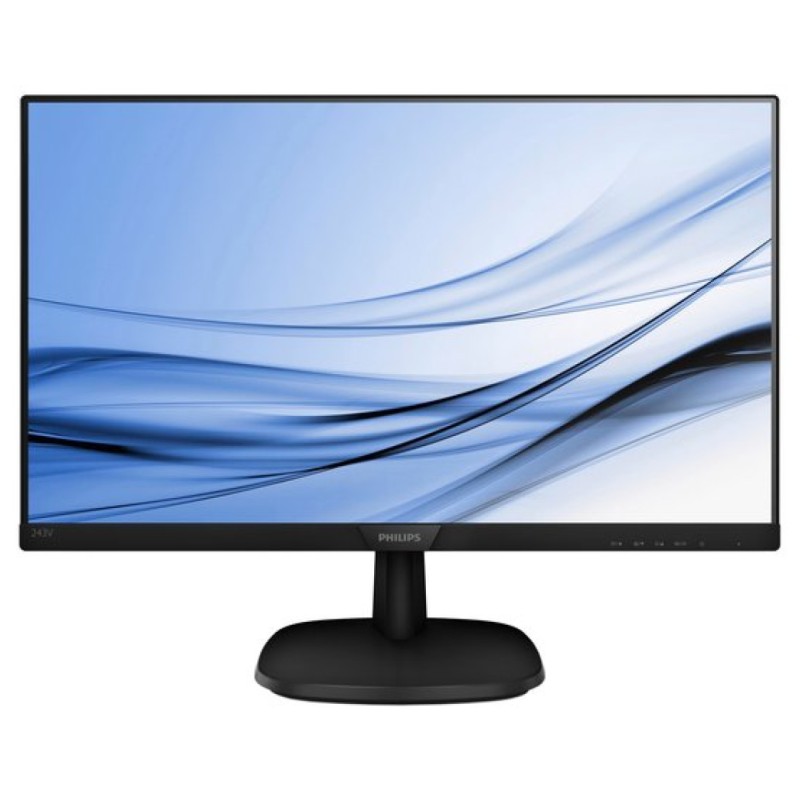 Monitor Philips 60,5 cm (23,8) 243V7QSB 1920x1080 IPS 5ms VGA DVI - tanek okvir