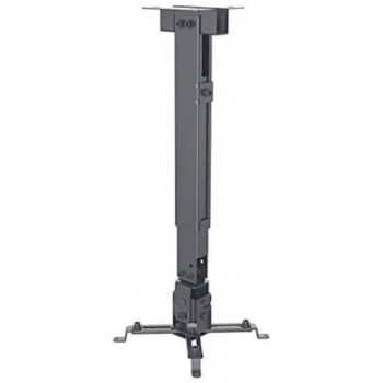 Nosilec stenski za projektor MANHATTAN, 20kg, 43-65 cm, naklon ±15 - črn