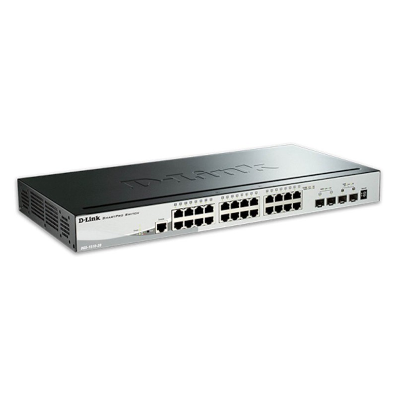 STIKALO 28-PORT 2xSFP D-link 100/1000 PoE Managed Rackmount (DGS-1510-28P) D-link STIKALO 28-PORT 2xSFP D-link 100/1000 PoE Managed Rackmount (DGS-1510-28P)