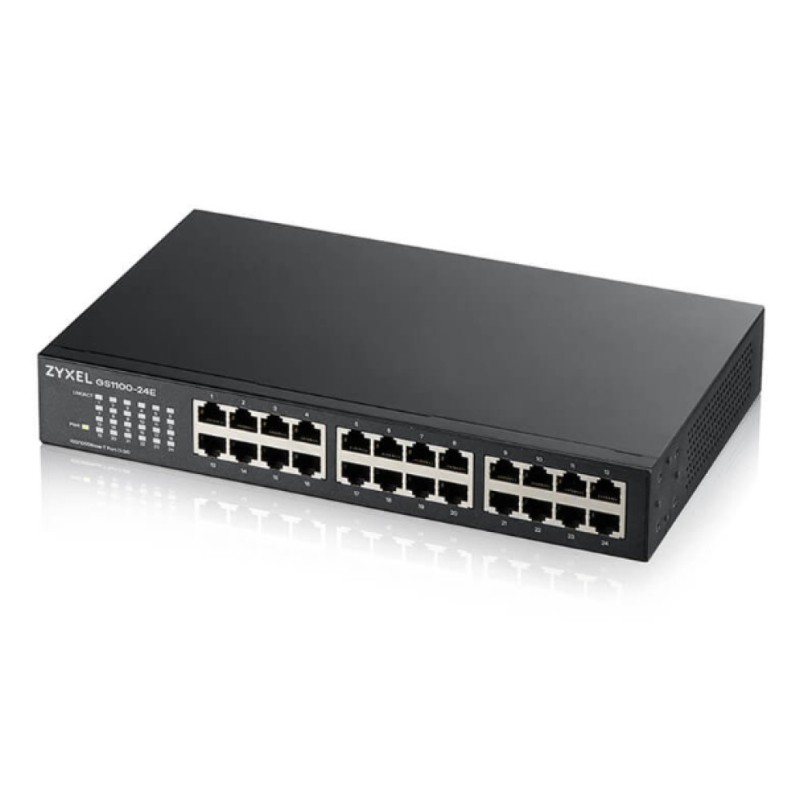STIKALO 24-PORT ZyXEL 100/1000 (GS1100-24E-EU0103F) ZyXEL STIKALO 24-PORT ZyXEL 100/1000 (GS1100-24E-EU0103F)