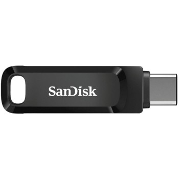 Spominski ključek 512GB USB-C Sandisk Dual Drive Go 150MB/s plastičen brez pokrovčka črn (SDDDC3-512G-G46)