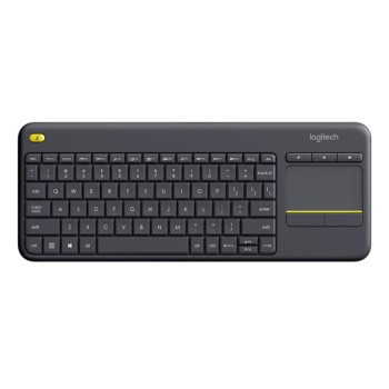 Tipkovnica brezžična Logitech K400 Plus | Slovenski nabor znakov črna + Touchpad (920-008385)