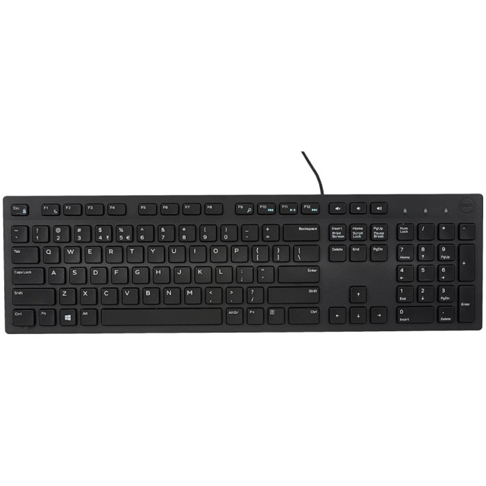 Tipkovnica Dell KB216 DE | - črna (580-ADGY)