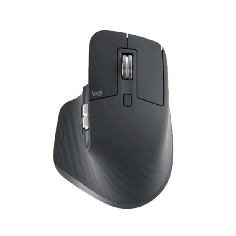 Miš brezžična + Bluetooth Logitech MX Master 3S Performance 8000DPI Unifying Bolt grafitna (910-006559) LOGITECH Miš brezžična + Bluetooth Logitech MX Master 3S Performance 8000DPI Unifying Bolt grafitna (910-006559)