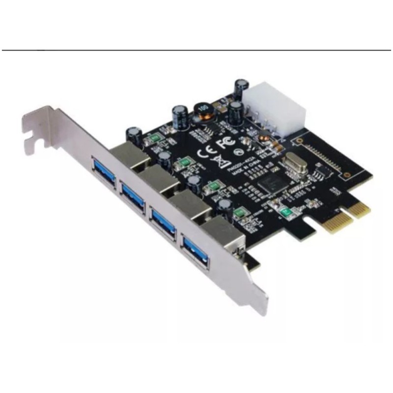 Kontroler PCI-Express => 4x USB 3.0 Longshine (LCS-6380-4) Longshine Kontroler PCI-Express => 4x USB 3.0 Longshine (LCS-6380-4)