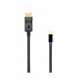 Kabel DisplayPort mini (m) => DisplayPort (m) 2,00m  SBOX črn Kabel DisplayPort mini (m) => DisplayPort (m) 2,00m  SBOX črn