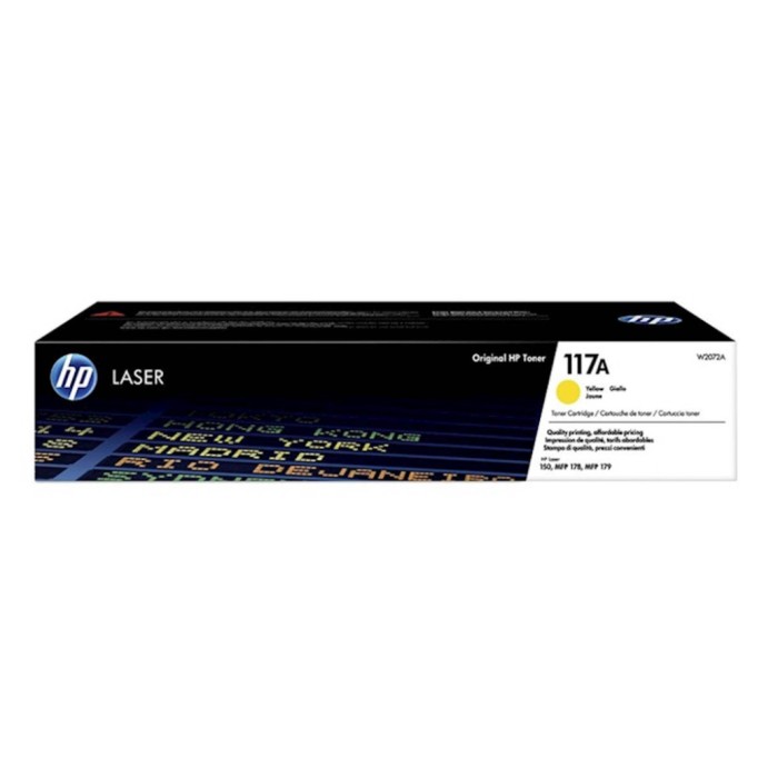 TONER HP 117A RUMEN ZA COLOR LASER 150 / MFP 178/179 ZA 700 STRANI