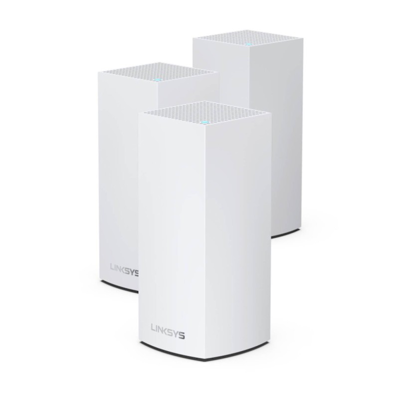 Usmerjevalnik brezžični Linksys Atlas Pro 6 WiFi6 802.11ax AX5400 4800Mbps dualband MESH MU-MIMO OFDMA 4xLAN 5x notranja antena 3x Pack (MX5503-KE) Linksys Usmerjevalnik brezžični Linksys Atlas Pro 6 WiFi6 802.11ax AX5400 4800Mbps dualband MESH MU-MIMO OFDMA 4xLAN 5x notranja antena 3x Pack (MX5503-KE)