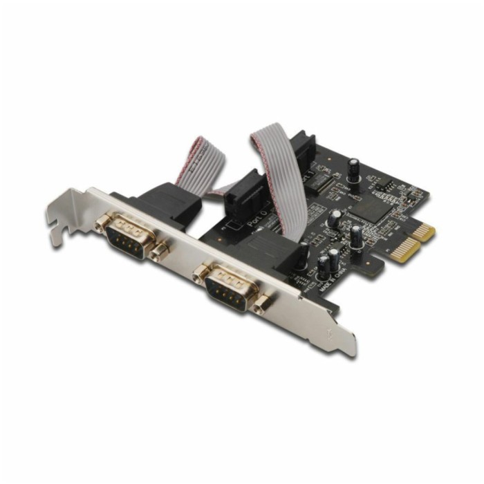 Kontroler PCI-Express => 2x serijski COM Digitus DS-30000-1 + Low Profile (DS-30000-1)