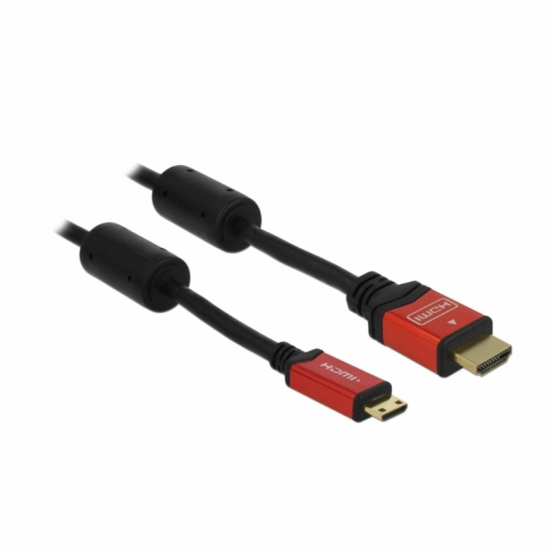 KABEL HDMI (m) => HDMI mini (m) 5,0m Delock 4K Delock KABEL HDMI (m) => HDMI mini (m) 5,0m Delock 4K