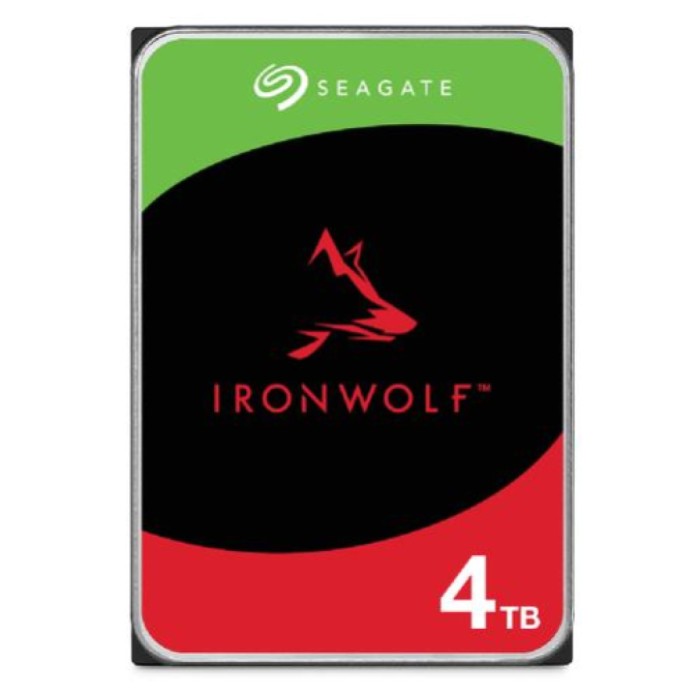 Trdi disk 4TB SATA3 Seagate IronWolf 6GB/s 256MB 5.900 rpm - primerno za NAS (ST4000VN006)