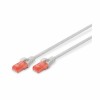 KABEL PATCH UTP Cat 6 0,25m RJ45 1Gbit Digitus - siv Digitus KABEL PATCH UTP Cat 6 0,25m RJ45 1Gbit Digitus - siv