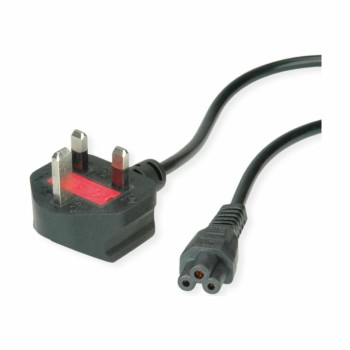 KABEL NAPAJALNI 220V Tripolar C5 1,80m Value črn UK-BS1363 KABEL NAPAJALNI 220V Tripolar C5 1,80m Value črn UK-BS1363