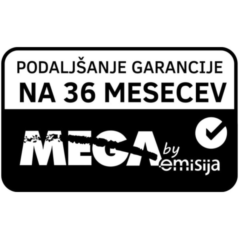 Podaljšanje garancije MEGA serija S7 na 3 leta MEGA Podaljšanje garancije MEGA serija S7 na 3 leta
