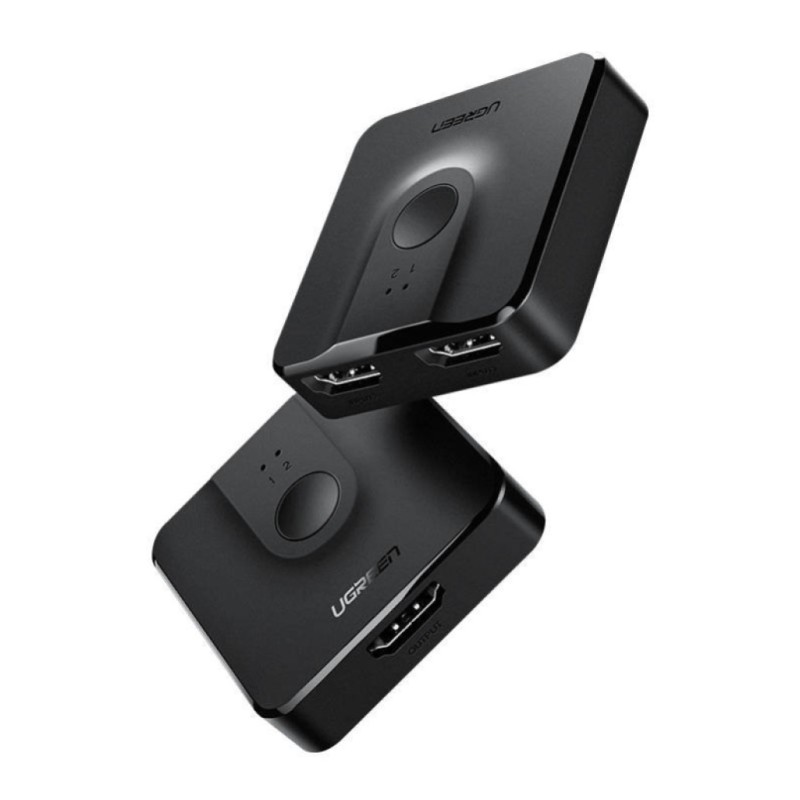 Podatkovni preklopnik 2:1 HDMI Ugreen HDMI 2.0 2x1 dvosmerni razdelilec, stikalo - box (50966) UGREEN Podatkovni preklopnik 2:1 HDMI Ugreen HDMI 2.0 2x1 dvosmerni razdelilec, stikalo - box (50966)