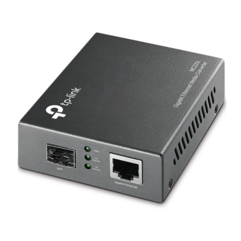 Mrežni adapter LAN RJ45 => SFP 1000Mbit/s TP-Link medija konverter (MC220L) TP-LINK Mrežni adapter LAN RJ45 => SFP 1000Mbit/s TP-Link medija konverter (MC220L)