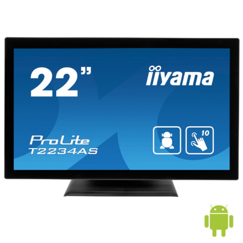 Računalnik AIO All-In-One 54,6 cm (21,5) 1920x1080 Iiyama Prolite T2234As-B1 Rockchip RK3288 Quad-core Cortex--A17/2GB/eMMC 16GB/Mali-T760 M4/IPS LED touch/Android Iiyama Računalnik AIO All-In-One 54,6 cm (21,5) 1920x1080 Iiyama Prolite T2234As-B1 Rockchip RK3288 Quad-core Cortex--A17/2GB/eMMC 16GB/Mali-T760 M4/IPS LED touch/Android