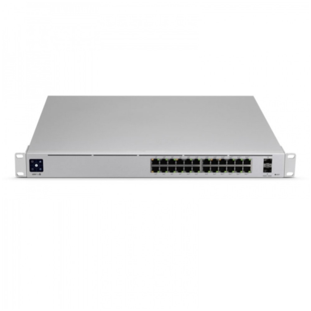 STIKALO 24-PORT UBIQUITI UniFi 100/1000 1000 PoE+ Managed Rackmount (USW-Pro-24-POE) UBIQUITI STIKALO 24-PORT UBIQUITI UniFi 100/1000 1000 PoE+ Managed Rackmount (USW-Pro-24-POE)