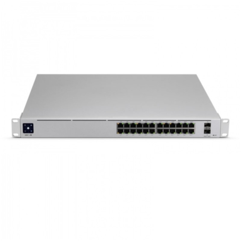 STIKALO 24-PORT UBIQUITI UniFi 100/1000 1000 PoE+ Managed Rackmount (USW-Pro-24-POE) UBIQUITI STIKALO 24-PORT UBIQUITI UniFi 100/1000 1000 PoE+ Managed Rackmount (USW-Pro-24-POE)