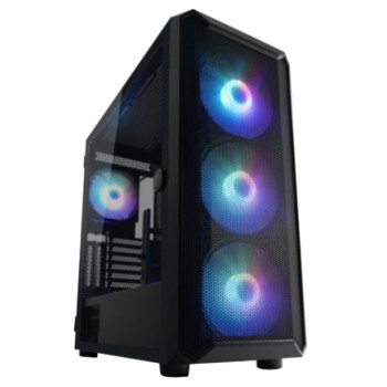 Ohišje LC Power Gaming 804B Obsession X MidiATX - črna RGB