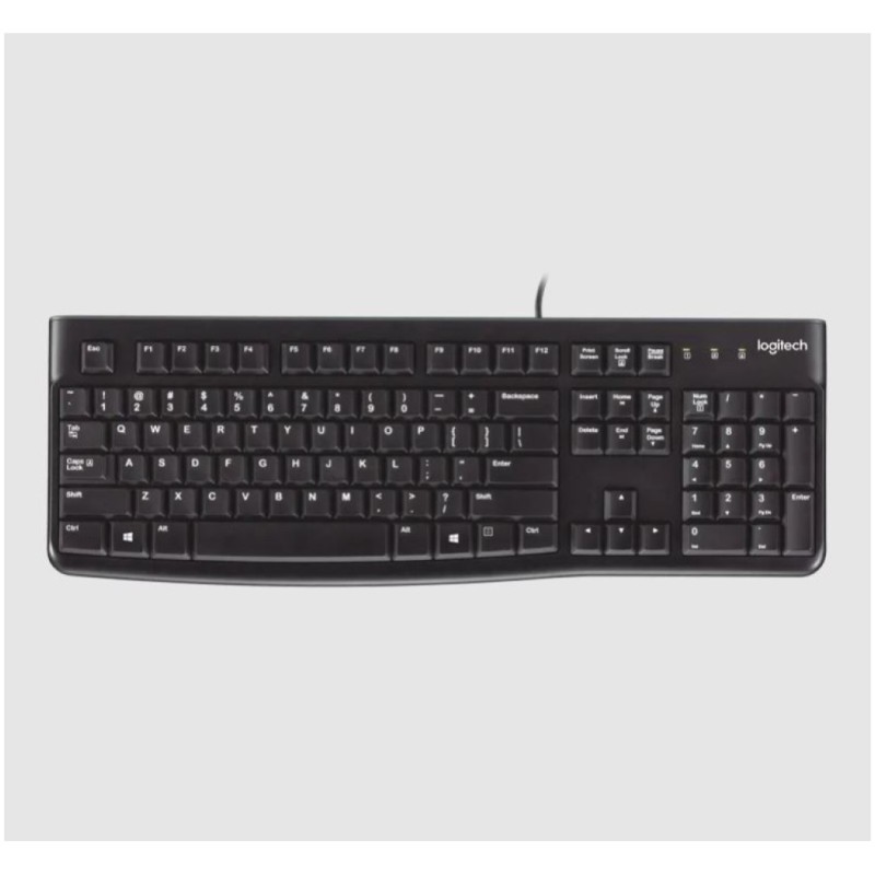 Tipkovnica Logitech K120 USB črna US OEM (920-002479) LOGITECH Tipkovnica Logitech K120 USB črna US OEM (920-002479)