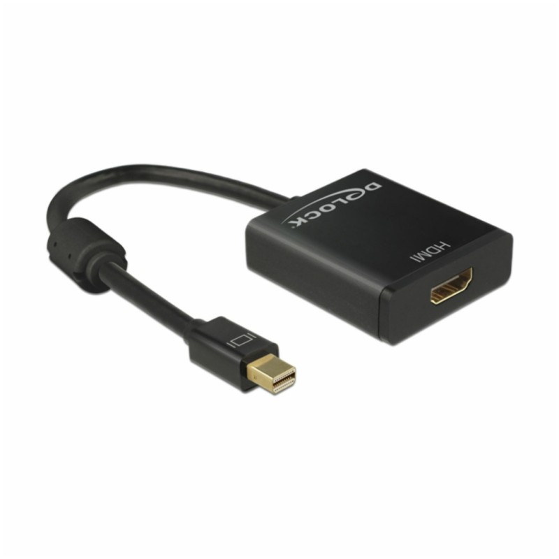 Adapter DisplayPort mini (m) => HDMI (ž) 4K Delock Delock Adapter DisplayPort mini (m) => HDMI (ž) 4K Delock