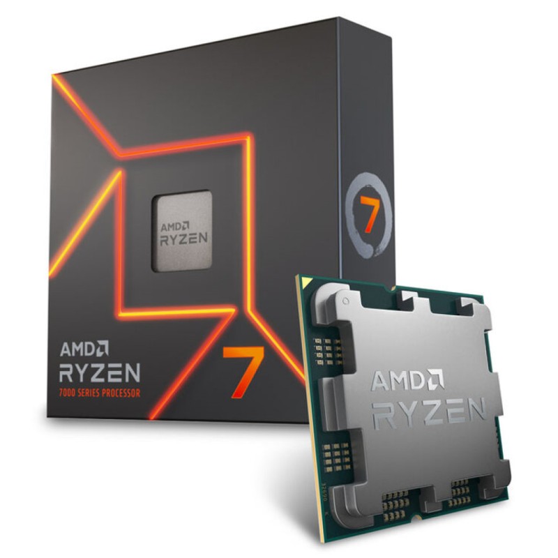 Procesor AMD AM5 Ryzen 7 7700X 8C/16T 4,5/5,4GHz BOX 105W grafika Radeon brez hladilnika AMD Procesor AMD AM5 Ryzen 7 7700X 8C/16T 4,5/5,4GHz BOX 105W grafika Radeon brez hladilnika