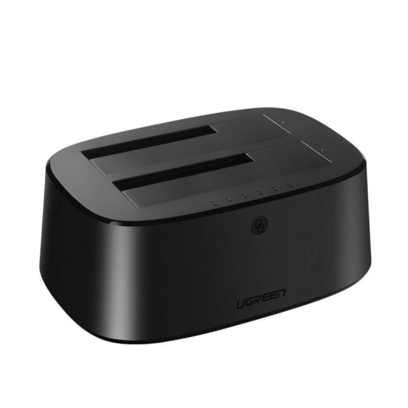 Priklopna postaja USB-A => SATA Dvojna priklopna postaja za SSD/HDD UGREEN CM198 EOL