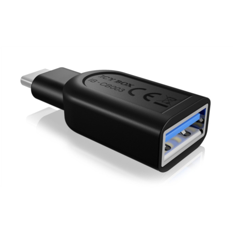Adapter USB-C => USB-A (ž) USB 3.2 Gen1 Icybox Icy Box Adapter USB-C => USB-A (ž) USB 3.2 Gen1 Icybox