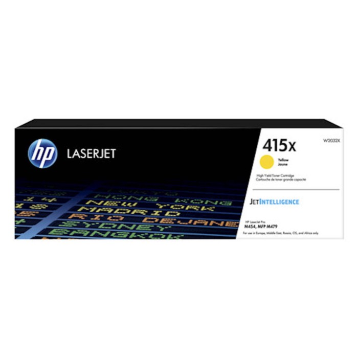 TONER HP 415X YELOW ZA LJ M454/MFP M479 ZA 6.000 STRANI