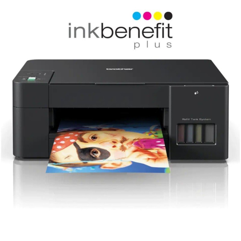 Tiskalnik Brizgalni Barvni Multifunkcijski Brother DCP-T220 InkBenefit Plus A4/tiskanje/skeniranje/kopiranje (DCPT220YJ1) Brother Tiskalnik Brizgalni Barvni Multifunkcijski Brother DCP-T220 InkBenefit Plus A4/tiskanje/skeniranje/kopiranje (DCPT220YJ1)