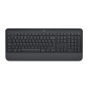 Tipkovnica brezžična + Bluetooth Logitech K650 Signature US international | SLO gravura grafitna (920-010945) LOGITECH Tipkovnica brezžična + Bluetooth Logitech K650 Signature US international | SLO gravura grafitna (920-010945)