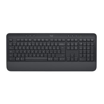 Tipkovnica brezžična + Bluetooth Logitech K650 Signature US international | SLO gravura grafitna (920-010945)