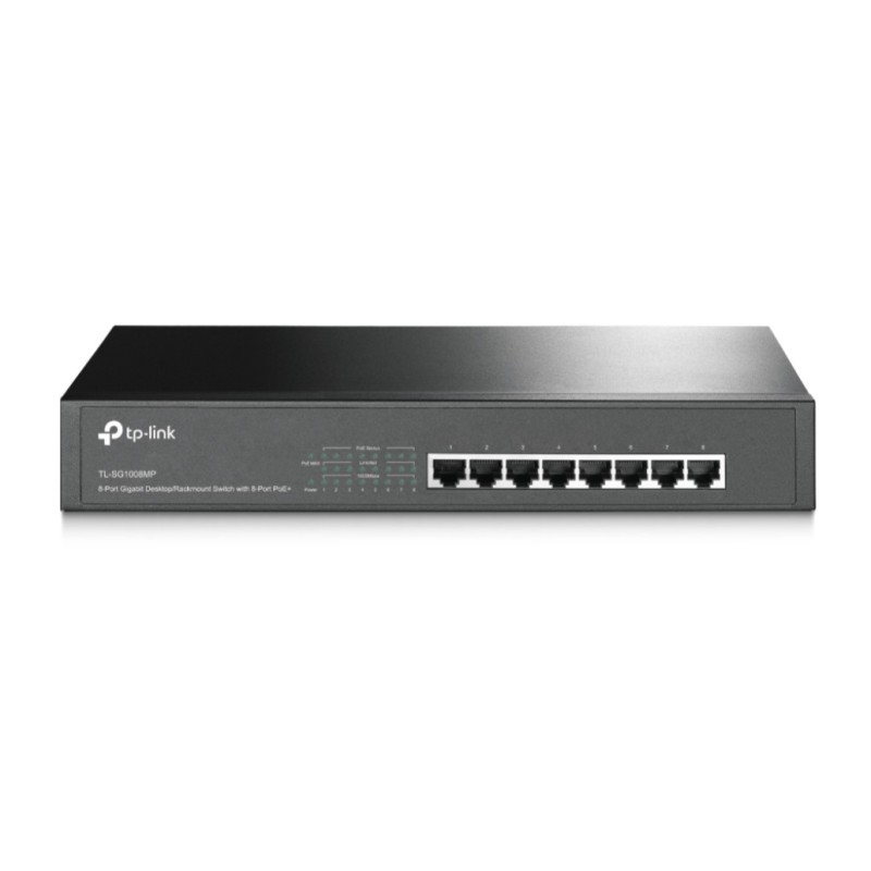 STIKALO 8-PORT TP-Link 100/1000 PoE+ Samostoječe/Rack (TL-SG1008MP) TP-LINK STIKALO 8-PORT TP-Link 100/1000 PoE+ Samostoječe/Rack (TL-SG1008MP)