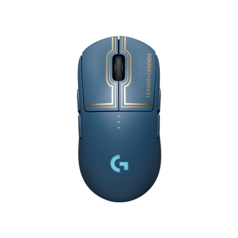 Miš Logitech brezžična optična gaming G PRO LOL Wave 2 modra (za levičarje in desničarje) LightSpeed senzor (910-006451) LOGITECH Miš Logitech brezžična optična gaming G PRO LOL Wave 2 modra (za levičarje in desničarje) LightSpeed senzor (910-006451)