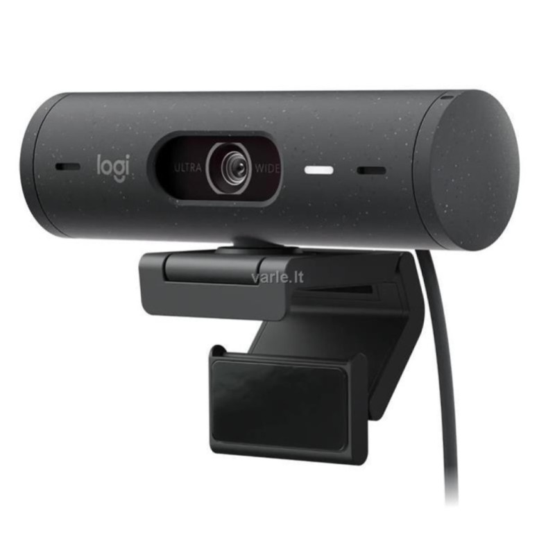 Spletna kamera Logitech BRIO 500 4MP FHD 30FPS 90° USB-C grafitna Autofokus 4xdigitalni zoom dvojni mikrofon pokrov za lečo (960-001422) LOGITECH Spletna kamera Logitech BRIO 500 4MP FHD 30FPS 90° USB-C grafitna Autofokus 4xdigitalni zoom dvojni mikrofon pokrov za lečo (960-001422)