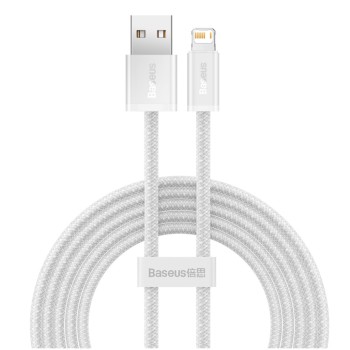 Kabel USB A => Apple Lightning 2,0m 2,4A bel Baseus Dynamic (CALD000502) Kabel USB A => Apple Lightning 2,0m 2,4A bel Baseus Dynamic (CALD000502)