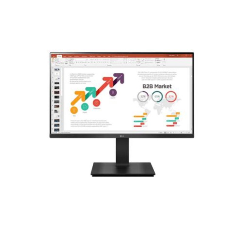 Monitor LG 60,5 cm (23,8) 24BP450Y-B 1920x1080 75Hz IPS 5ms VGA HDMI DisplayPort Pivot NTSC72% LG Monitor LG 60,5 cm (23,8) 24BP450Y-B 1920x1080 75Hz IPS 5ms VGA HDMI DisplayPort Pivot NTSC72%